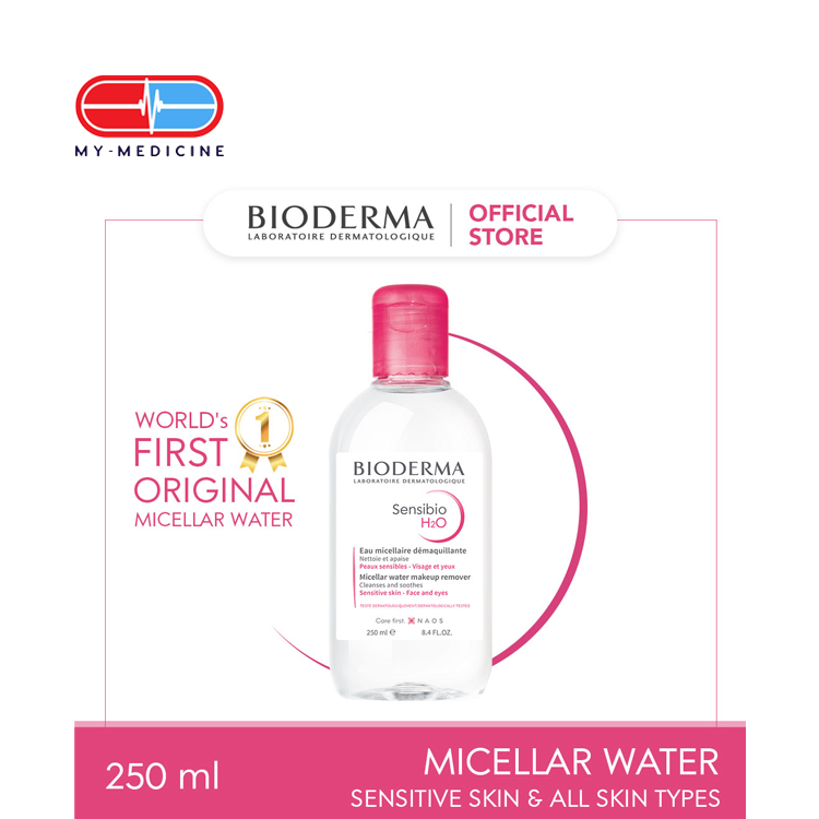 Bioderma Sensibio H2o Soothing Micellar Water Facial Non Rinse Cleanser For Sensitive Skin 1310